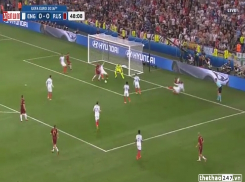 VIDEO: Đội tuyển Nga có tình huống nguy hiểm điềm tiên trong trận đấu